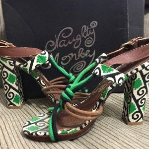 Knot Sure 💚 Gently worn heels